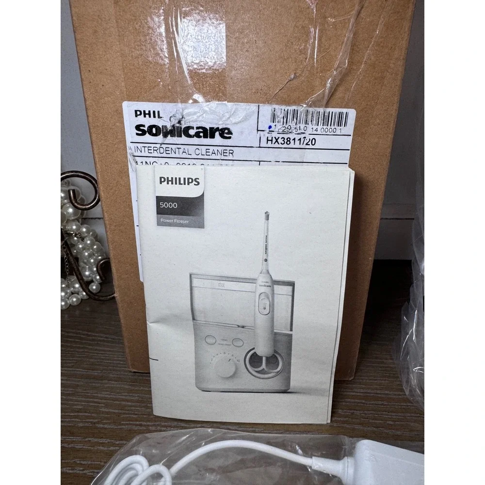 Philips Sonicare Power Flosser 5000 Interdental Cleaner White HX3811/20